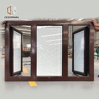 Washington 3 panel glass casement window 3 glass windows in low price — thumbnail 6