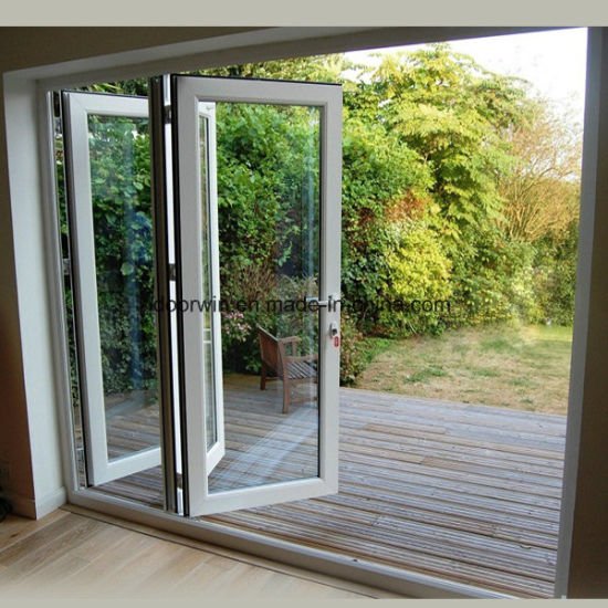 White Bi-Folding Door - China Folding Glass Door, Folding Doors — product image 0