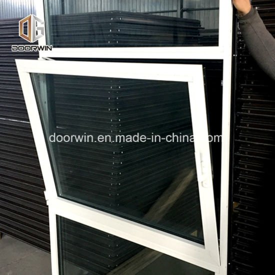 White Black Aluminum Window, Cheap Aluminum Tilt & Turn Window - China French Window Treatments, Frosted Glass Window — product image 0