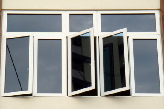 White Color Thermal Break Aluminum Window for Residential - China Glass Windows, Aluminium Window — product image 0
