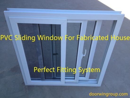 White Color UPVC Sliding Window for Container House - China PVC Window, PVC Sliding Window - Doorwin Group Windows & Doors