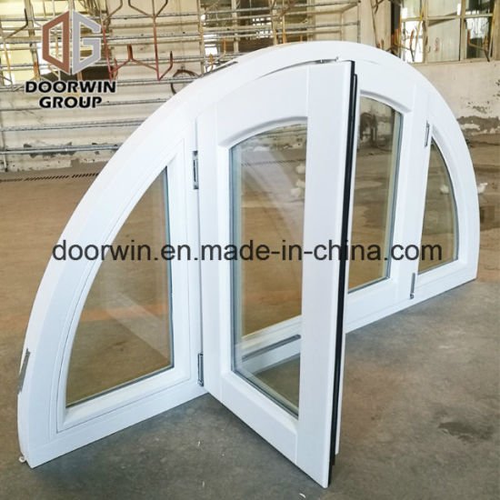 White Oak Wood Window with Glass - China Arched Windows, Arch Window Design — product image 0