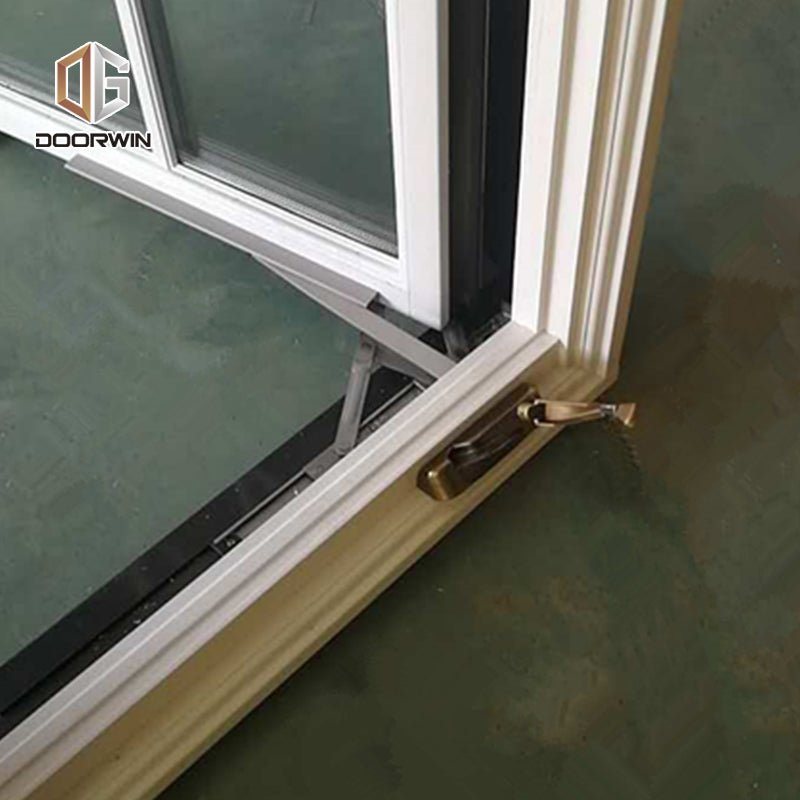 white solid wood crank open window — product image 13