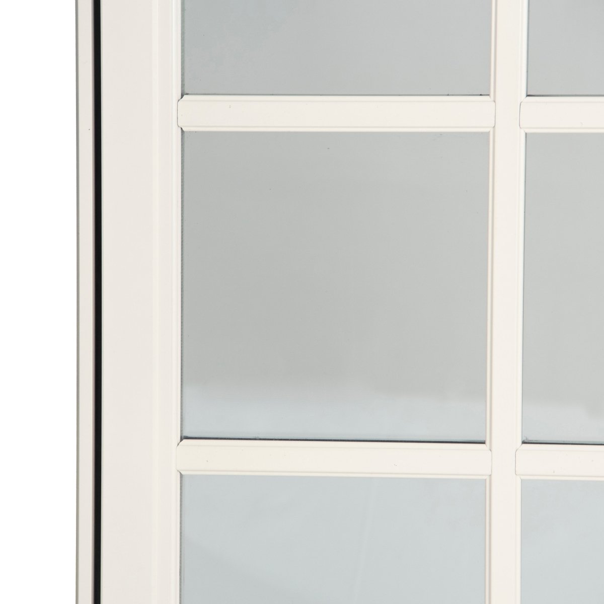 white solid wood crank open window — product image 4