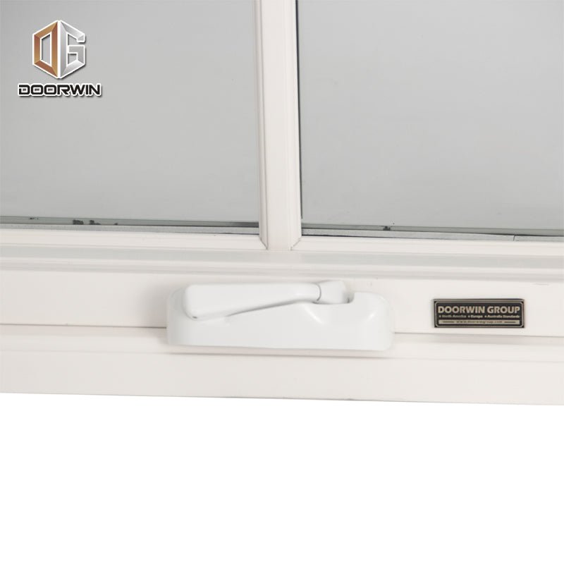 white solid wood crank open window — product image 10