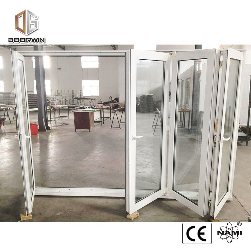 WHITE THERMAL BREAK ALUMINUM BI-FOLDING DOOR - Doorwin Group Windows & Doors