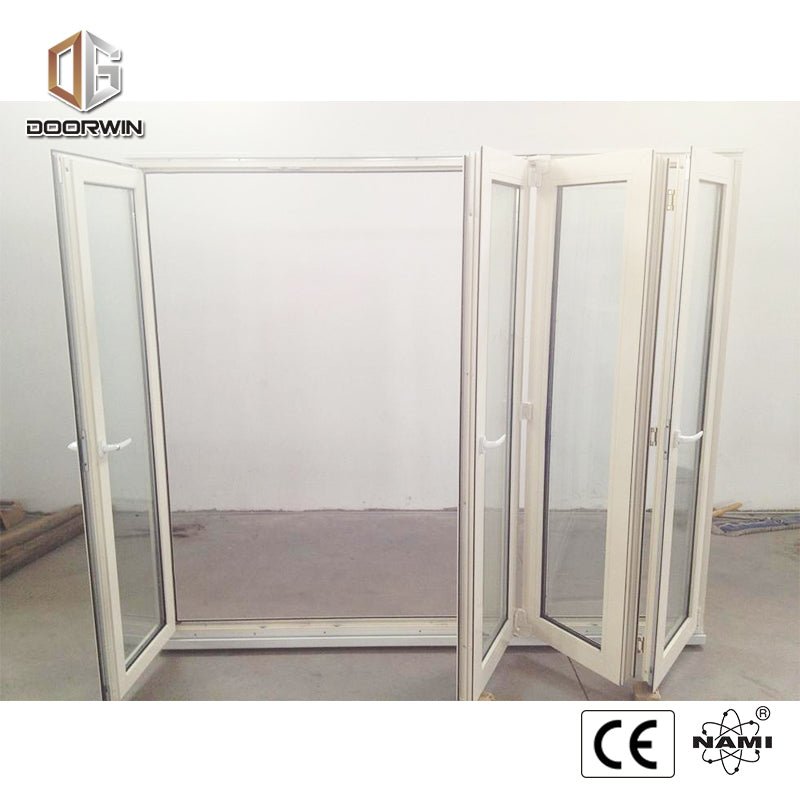 WHITE THERMAL BREAK ALUMINUM BI-FOLDING DOOR - Doorwin Group Windows & Doors