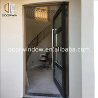 Wholesale front door glass insert fixed lite window finished oak doors — thumbnail 3