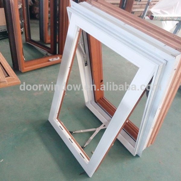 Wholesale price double glazed aluminium awning windows crank out aluminum frame window — product image 1