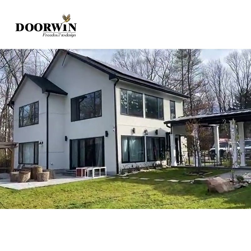 Window Supplier Doorwin high quality Customization Alu Windows hurricane impact Thermal Break Aluminum windows — product image 4