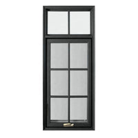 Wood aluminum composite casement windows window aluminium double glass — thumbnail 1