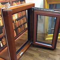 wood aluminum double casement window hurricane resistance impact and door — thumbnail 4