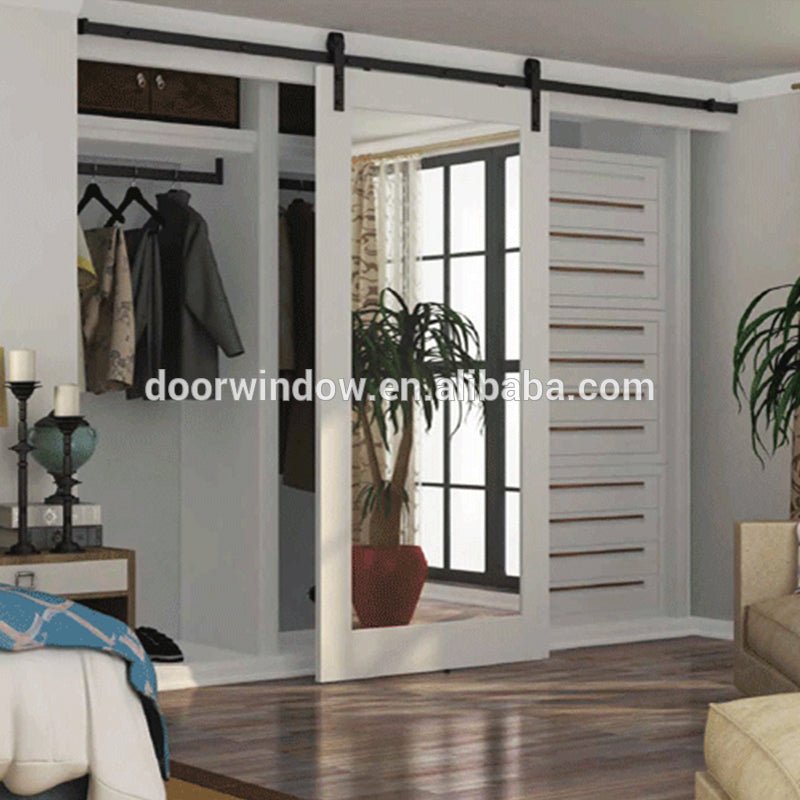 Wood Frame Sliding Mirror Doors by Doorwin - Doorwin Group Windows & Doors