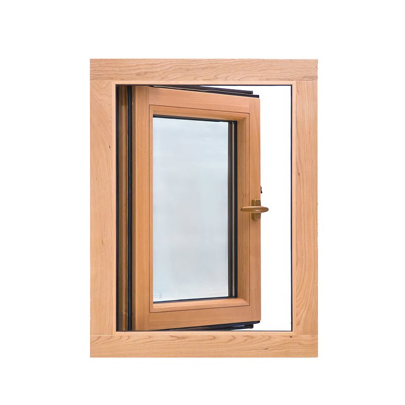 Wood grain finish aluminum window awning casement — product image 1
