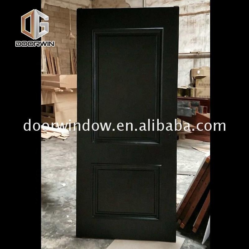 Wood panel door design interior doors polish by Doorwin on Alibaba - Doorwin Group Windows & Doors