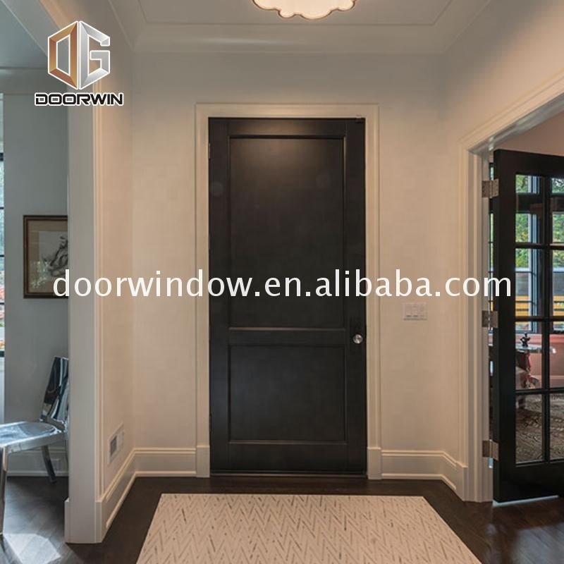 Wood panel door design interior doors polish by Doorwin on Alibaba - Doorwin Group Windows & Doors