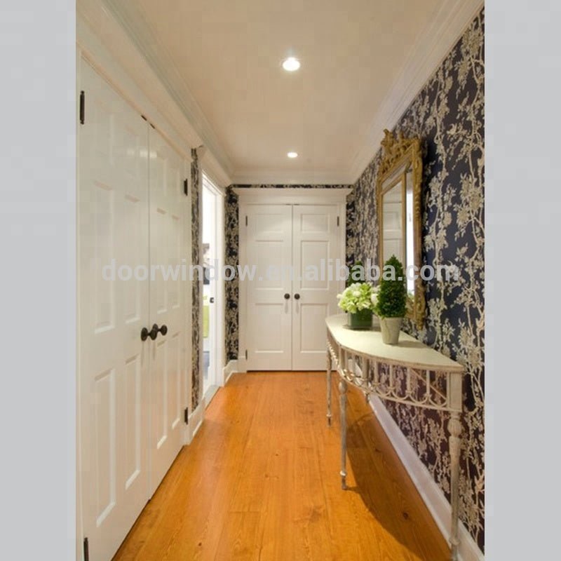 wood veneer MDF board flat panel dressing study room door cheap wooden interior doorsby Doorwin — product image 6