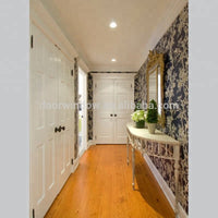 wood veneer MDF board flat panel dressing study room door cheap wooden interior doorsby Doorwin — thumbnail 6