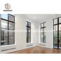 Wooden blinds windows arch wood grain - Doorwin Group Windows & Doors