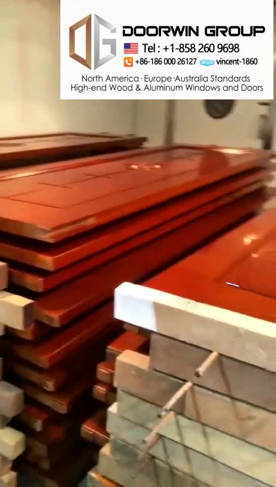 Wooden doors for arc interiors wood grain entrance door solid wood with patterns casement door — product image 2