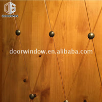 Wooden entry doors double panel design catalogue by Doorwin on Alibaba - Doorwin Group Windows & Doors