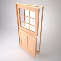Wooden single main door design entrance dutch doors for September discountby Doorwin — thumbnail 4