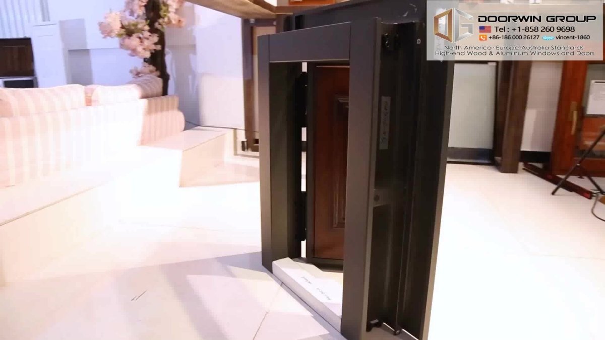 Wooden single main door design steel main door designs front by Doorwin on Alibaba - Doorwin Group Windows & Doors