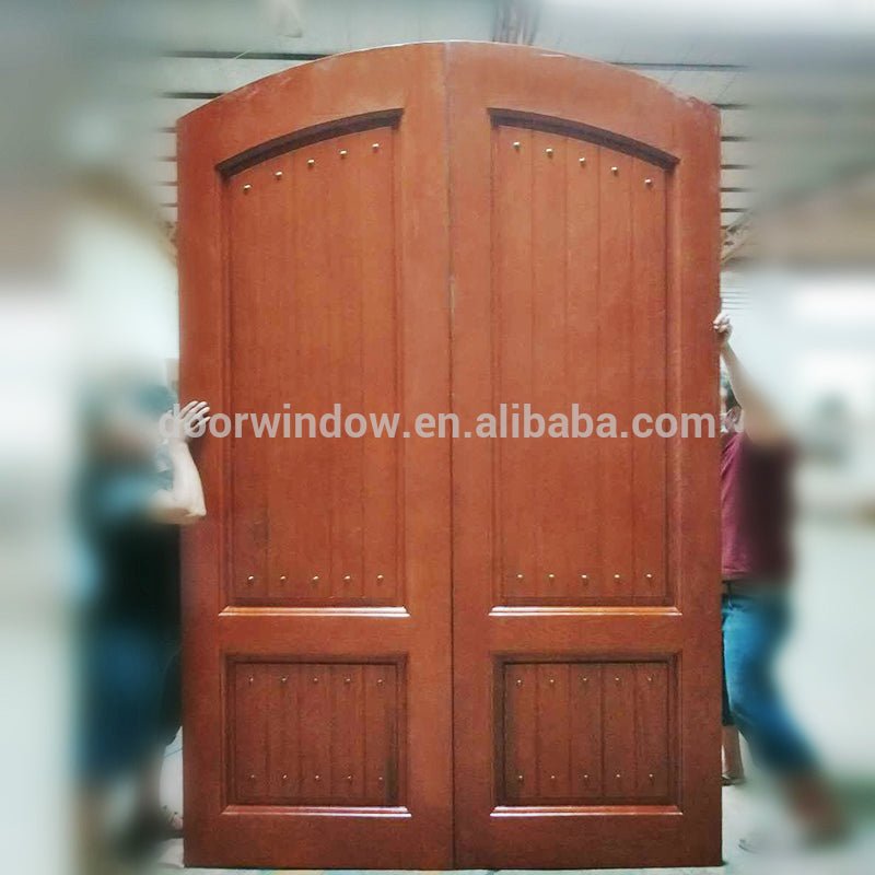 World best selling products arched double entry doors arched top front door by Doorwin - Doorwin Group Windows & Doors