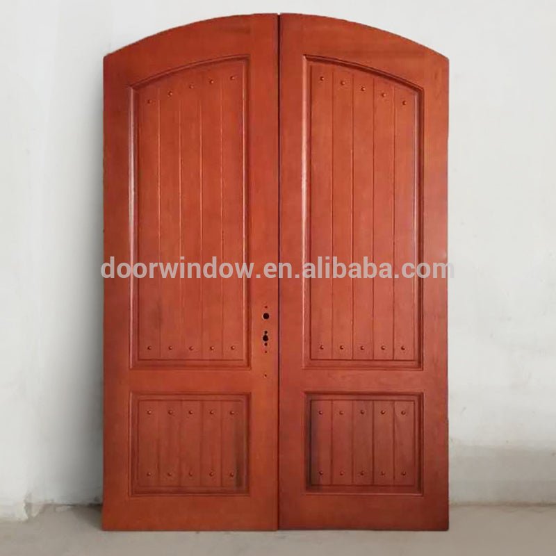 World best selling products arched double entry doors arched top front door by Doorwin - Doorwin Group Windows & Doors