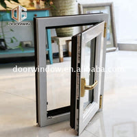 World best selling products hollow glass casement door and window with glazing high quality windows doors German hardware handleby Doorwin on Alibaba — thumbnail 3