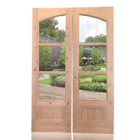 Zen door designs unequal double unbreakable glass — thumbnail 1